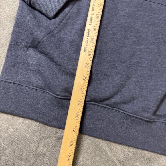 Mountain Hardwear Mens Hoodie Fleece Pullover M Blue Jacket Outdoor Hiking - Picture 7 of 7